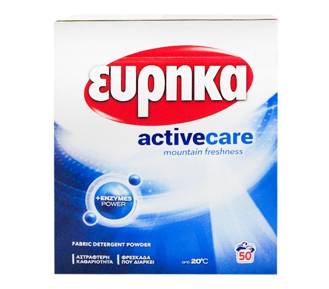 EUREKA active care powder 50 washes 2.5 kg – Mountain Freshness
