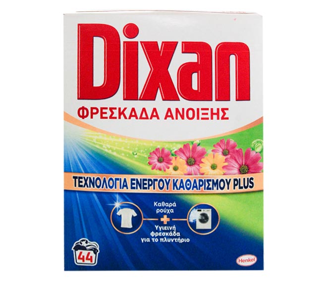 DIXAN powder Plus 44 washes 2.2kg – Spring Fresh