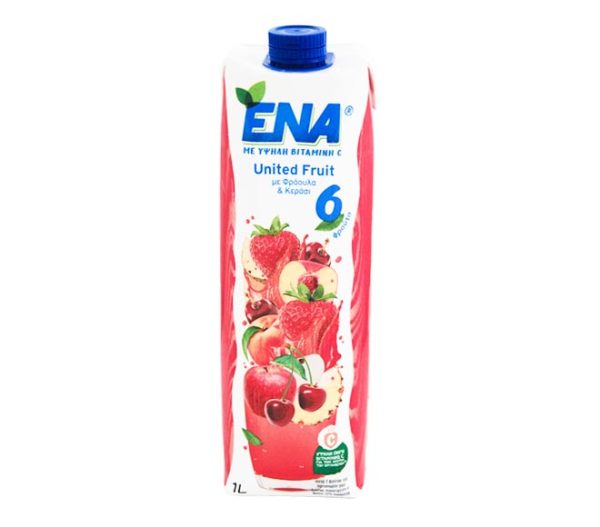 ENA United Fruit nectar 6 FRUITS 1L