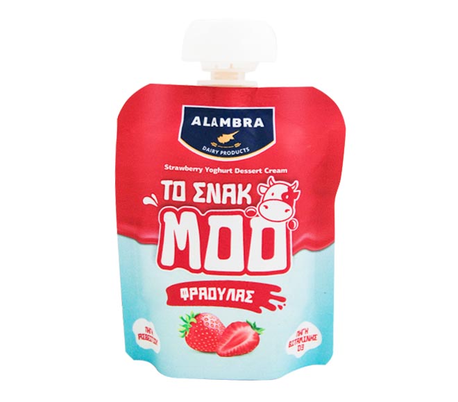 dessert ALAMBRA To Snack Moo 80g – Strawberry