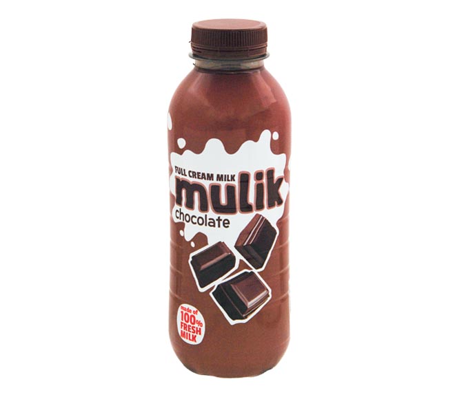 MULIK Full Cream Milk 500ml – chocolate (made of 100% fresh milk)
