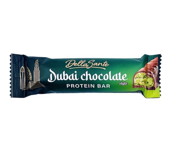 DELLA SANTE Dubai chocolate style protein bar 45g
