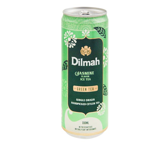 DILMAH Green tea 330ml – Jasmine Flavor Ice Tea