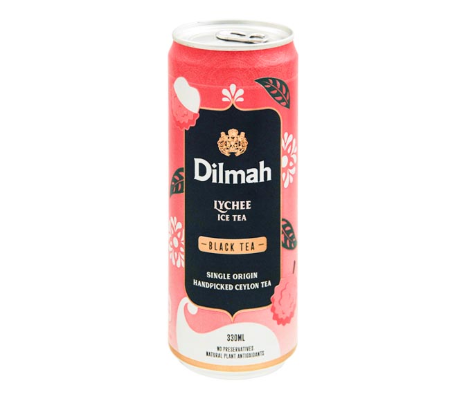DILMAH Black tea 330ml – Lychee Ice Tea