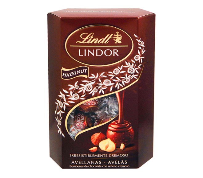 LINDT lindor balls chocolate hazelnut 200g