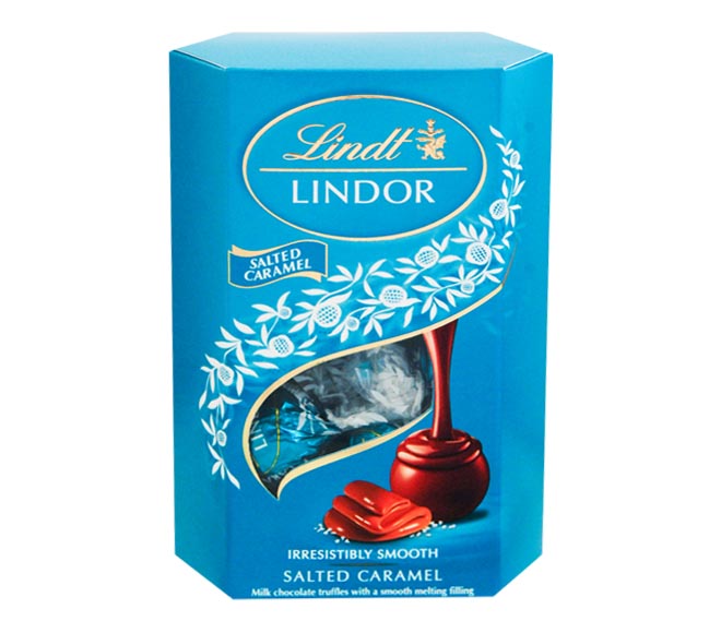 LINDT lindor balls chocolate Salted Caramel 200g