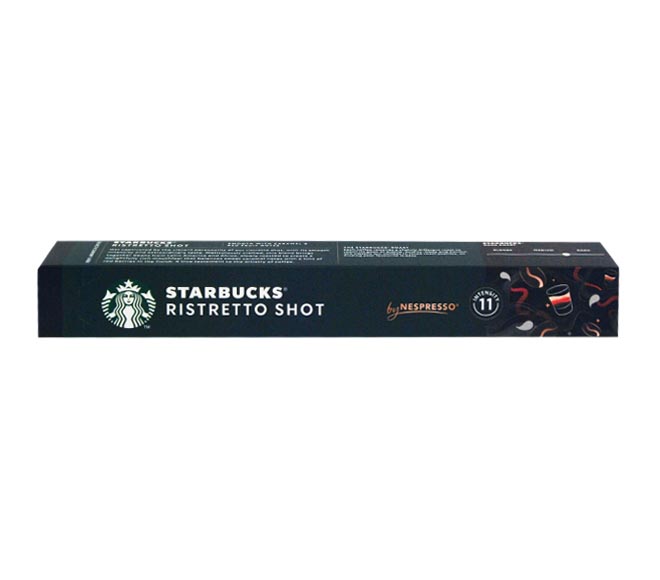 STARBUCKS ristretto roast 57g (10 caps – intensity 11)