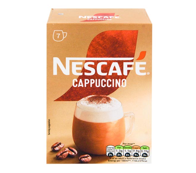 sachets NESCAFE gold cappuccino 7×14.5g 108.5g