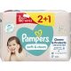 PAMPERS baby wipes 180pcs 3x60pcs (2+1FREE) - Soft & Cream