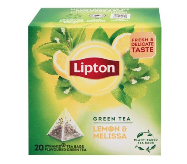 tea LIPTON (20pcs) 32g - Green Lemon Melissa