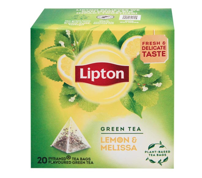 tea LIPTON (20pcs) 32g – Green Lemon Melissa