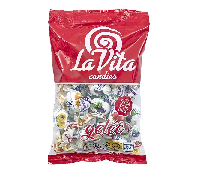 sweets LA VITA fruit jellies 200g