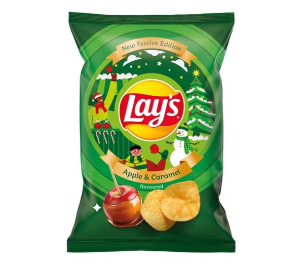 LAYS Limited Edition apple & caramel flavour 95g