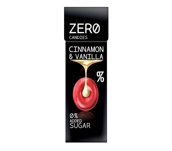 ZERO Candies 0% sugar 36g – Cinnamon & Vanilla