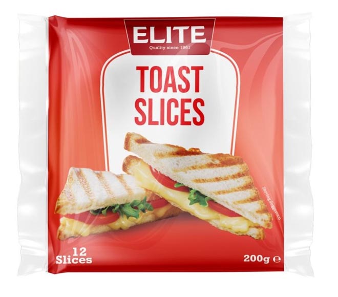 cheese ELITE toast slices 200g (12pcs)