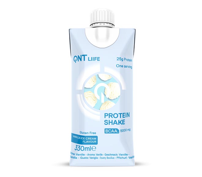 QNT Liife Protein Shake 330ml – Vanilla Ice Cream
