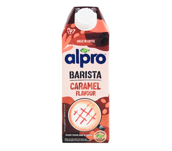 ALPRO BARISTA Oat &Soya 750ml – Caramel Flavour