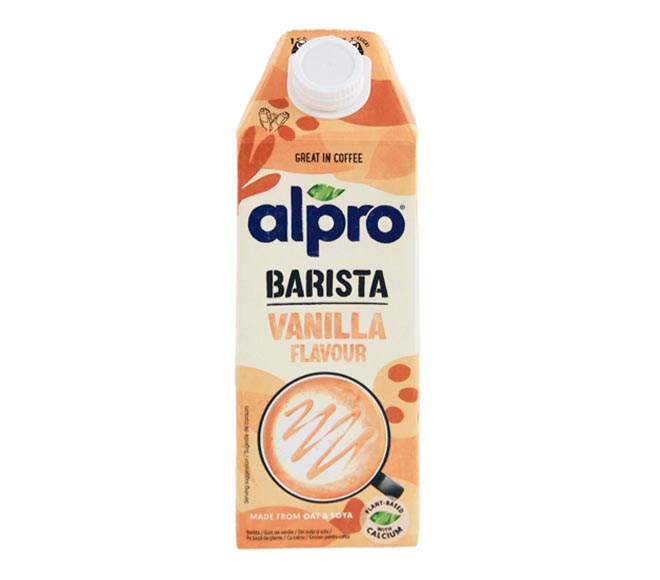 ALPRO BARISTA Oat &Soya 750ml – Vanilla Flavour