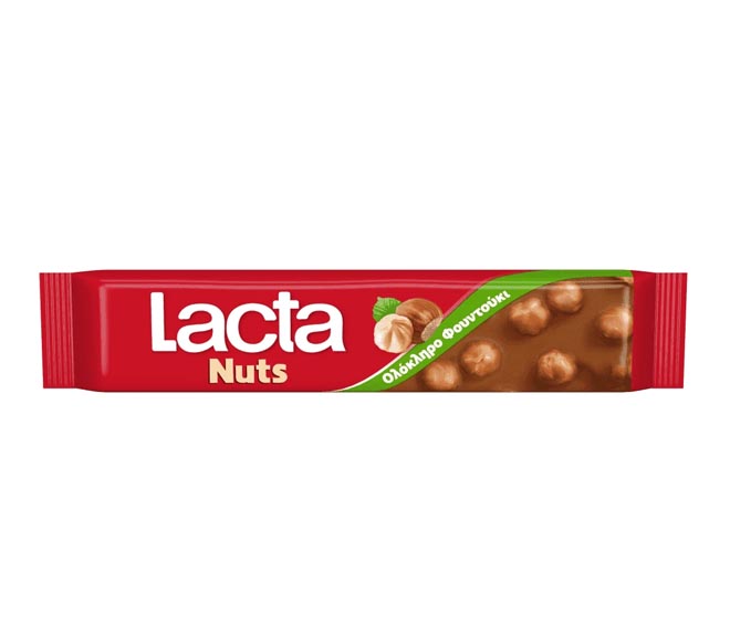 LACTA Nuts chocolate 45g – Whole Hazelnut