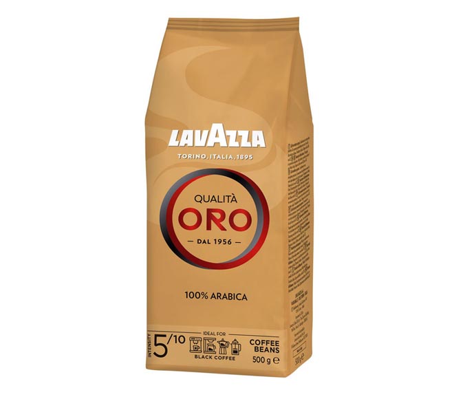 LAVAZZA Qualita Oro coffee beans 500g (intensity 5)