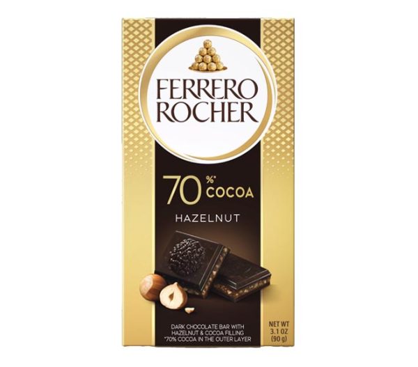 FERRERO ROCHER dark chocolate 90g - Hazelnut