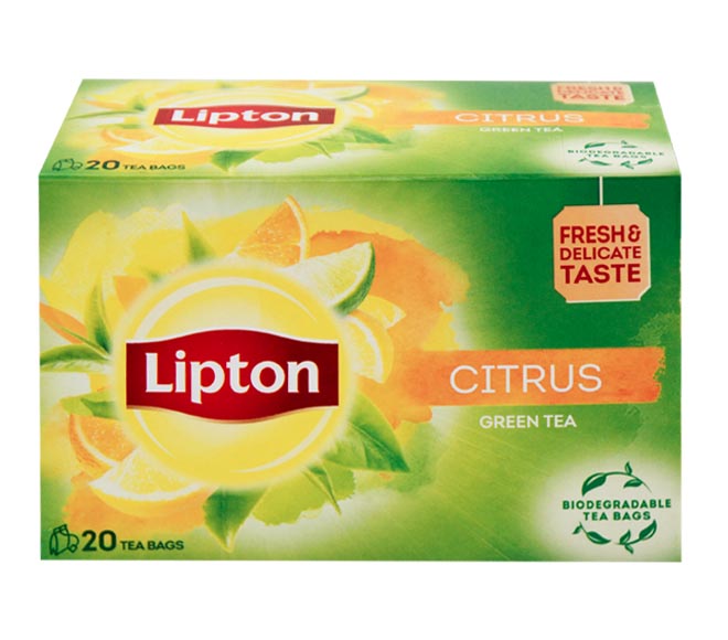 tea LIPTON (20pcs) 26g – Green Citrus